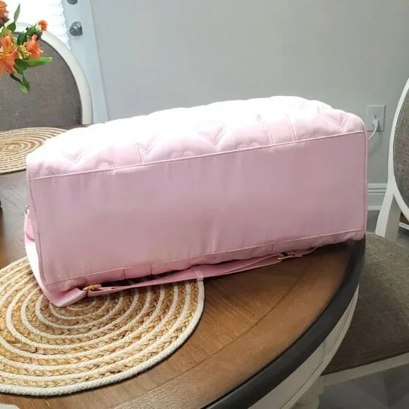 Stoney Clover Lane x Target Pink Heart Duffle Weekender Bag - Picture 6 of 8